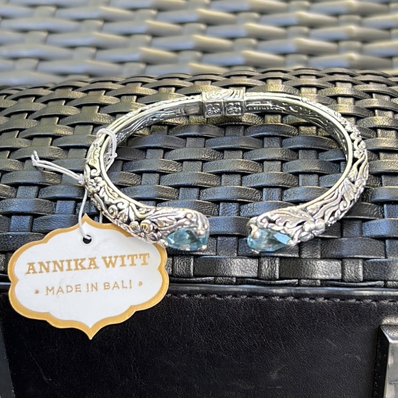 annika witt  Jewelry  Annika Witt Ati 925id Sterling Silver Blue 